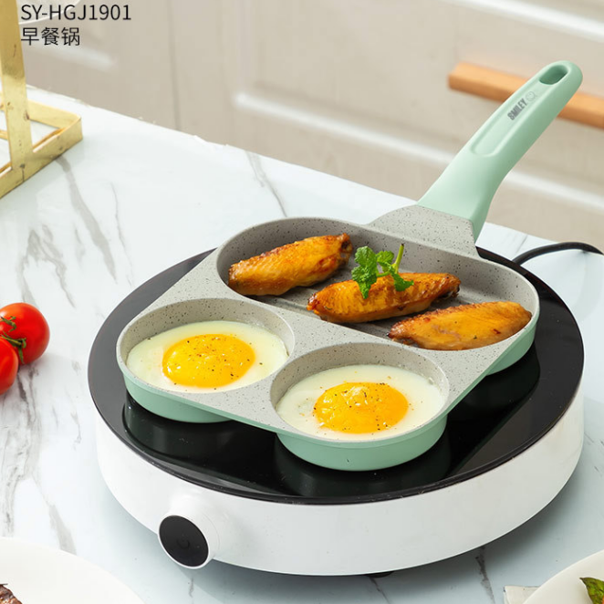 笑臉Smiley早餐鍋員工福利銀行積分兌換禮品煎鍋不粘鍋SY-HGJ1901
