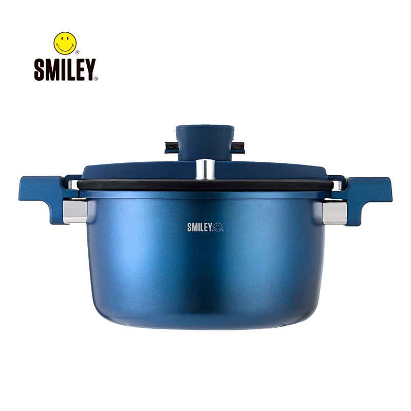 SMILEY笑臉SY-HGJ6006盛泰微壓鍋 6L按壓式家用燉鍋湯鍋鐵鍋 銀行企業(yè)禮品批
