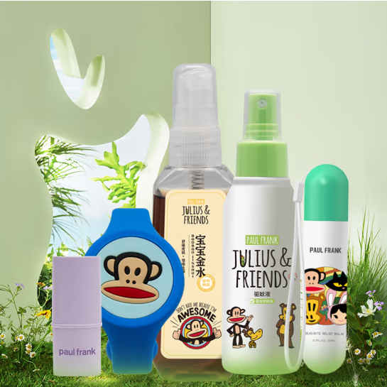 大嘴猴（paul frank)送清涼組合 夏日無(wú)憂(yōu)組合 送清涼組合